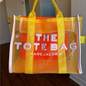 THE COLORBLOCK MESH TOTE BAG Marc Jacobs